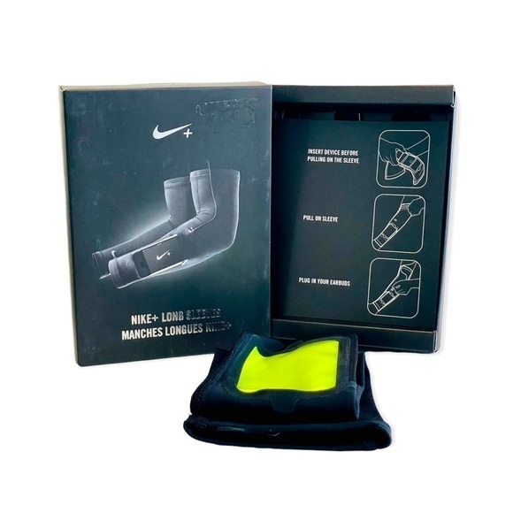 Nike Other - NIB Nike + Running Long Sleeves k S/M Unisex iPhone iPod Phone Holder Case
